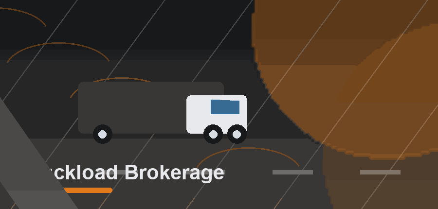 Animated Truckload Brokerage logistics service